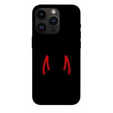 TPU чехол Demsky Red horns для Apple iPhone 14 Pro (6.1")