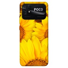 TPU чехол Demsky Букет подсолнухов для Xiaomi Poco C40