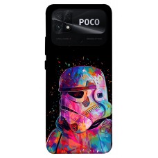 TPU чехол Demsky Color astronaut для Xiaomi Poco C40