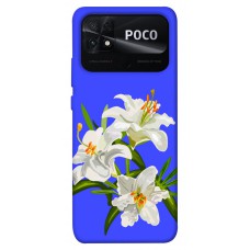 TPU чехол Demsky Three lilies для Xiaomi Poco C40