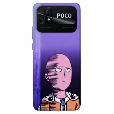 TPU чехол Demsky Anime style 7 One Punch-Man (Ванпанчмен) Сайтама для Xiaomi Poco C40