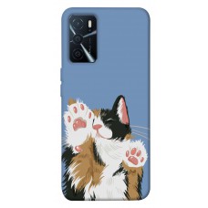 TPU чохол Demsky Funny cat для Oppo A16s / A16