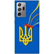 TPU чохол Demsky Квітучий герб для Samsung Galaxy Note 20 Ultra