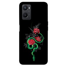 TPU чохол Demsky Snake in flowers для Oppo A96