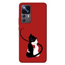 TPU чохол Demsky Влюбленные коты для Xiaomi 12T / 12T Pro