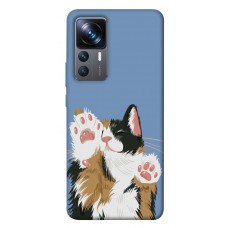 TPU чехол Demsky Funny cat для Xiaomi 12T / 12T Pro