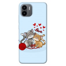 TPU чехол Demsky Два кота Love для Xiaomi Redmi A1 / A2