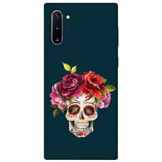 TPU чохол Demsky Flower skull для Samsung Galaxy Note 10