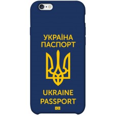 TPU чохол Demsky Паспорт українця для Apple iPhone 6/6s plus (5.5")