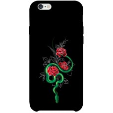 TPU чохол Demsky Snake in flowers для Apple iPhone 6/6s plus (5.5")