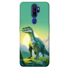 TPU чехол Demsky Динозавр для Oppo A5 (2020) / Oppo A9 (2020)