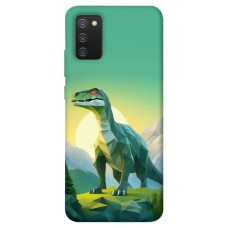 TPU чехол Demsky Динозавр для Samsung Galaxy A02s