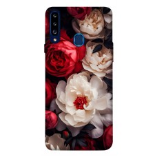 TPU чохол Demsky Velvet roses для Samsung Galaxy A20s