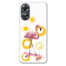 TPU чохол Demsky Fantasy Fauna 4 для Oppo A17