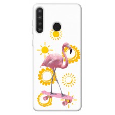 TPU чехол Demsky Fantasy Fauna 4 для Samsung Galaxy A21