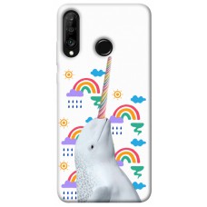 TPU чохол Demsky Fantasy Fauna 5 для Huawei P30 lite