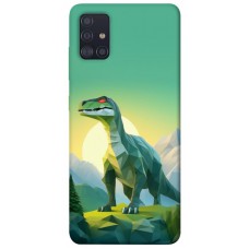 TPU чехол Demsky Динозавр для Samsung Galaxy A51