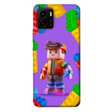 TPU чохол Demsky Colorful constructor для Vivo Y15s