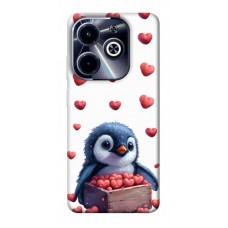 TPU чехол Demsky Animals love 5 для Infinix Hot 40i