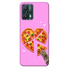 TPU чехол Demsky Pizza Love для Realme 9 Pro