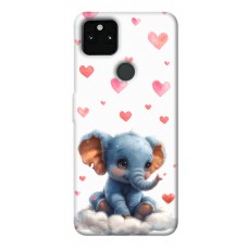 TPU чохол Demsky Animals love 7 для Google Pixel 5A