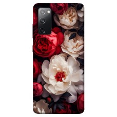 TPU чехол Demsky Velvet roses для Samsung Galaxy S20 FE