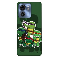 TPU чохол Demsky Green turtles для Motorola Edge 40