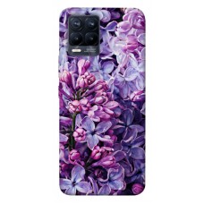 TPU чохол Demsky Violet blossoms для Realme 8