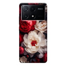 TPU чехол Demsky Velvet roses для Xiaomi Poco X6