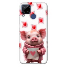 TPU чохол Demsky Animals love 6 для Realme C15