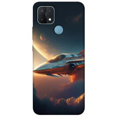 TPU чехол Demsky Spaceship для Oppo A15s / A15