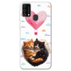 TPU чохол Demsky Animals love 3 для Samsung Galaxy M21s