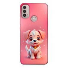 TPU чехол Demsky Puppy для Motorola Moto E40