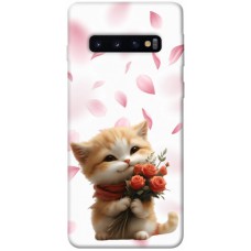 TPU чохол Demsky Animals love 2 для Samsung Galaxy S10