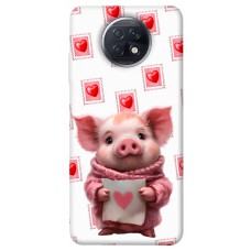 TPU чохол Demsky Animals love 6 для Xiaomi Redmi Note 9 5G / Note 9T