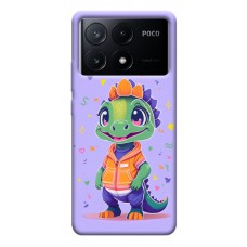 TPU чехол Demsky Мультяшний динозаврик для Xiaomi Poco X6