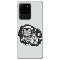 TPU чохол Demsky Кіт космонавт для Samsung Galaxy S20 Ultra