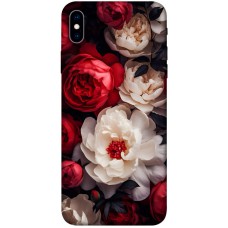 TPU чехол Demsky Velvet roses для Apple iPhone XS Max (6.5")