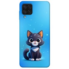 TPU чехол Demsky Кошеня для Samsung Galaxy A22 4G