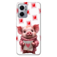 TPU чохол Demsky Animals love 6 для Xiaomi Redmi Note 11E