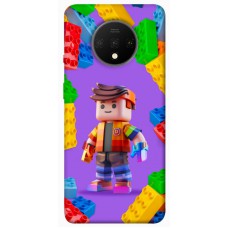 TPU чохол Demsky Colorful constructor для OnePlus 7T