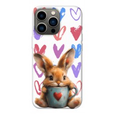 TPU чехол Demsky Animals love 1 для Apple iPhone 13 Pro (6.1")