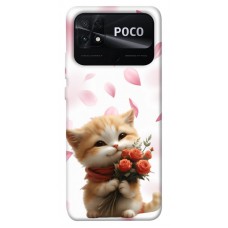 TPU чохол Demsky Animals love 2 для Xiaomi Poco C40