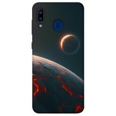 TPU чехол Demsky Lava planet для Samsung Galaxy A20 / A30