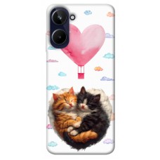 TPU чохол Demsky Animals love 3 для Realme 10 4G