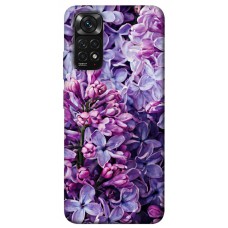 TPU чохол Demsky Violet blossoms для Xiaomi Redmi Note 11 (Global) / Note 11S