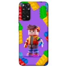 TPU чехол Demsky Colorful constructor для Xiaomi Redmi Note 11 (Global) / Note 11S