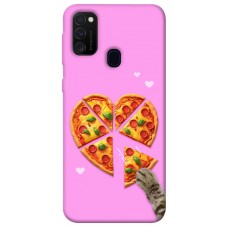 TPU чехол Demsky Pizza Love для Samsung Galaxy M30s / M21