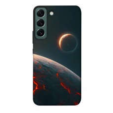 TPU чехол Demsky Lava planet для Samsung Galaxy S22