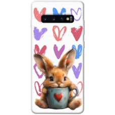 TPU чохол Demsky Animals love 1 для Samsung Galaxy S10+